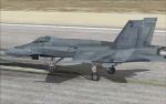 FSX RCAF CF-18 Hornet 425 Sqn Low Vis Textures